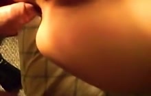 Fucking her puffy pussy and tight ass in POV video