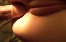 Fucking her tight puffy cunt and asshole